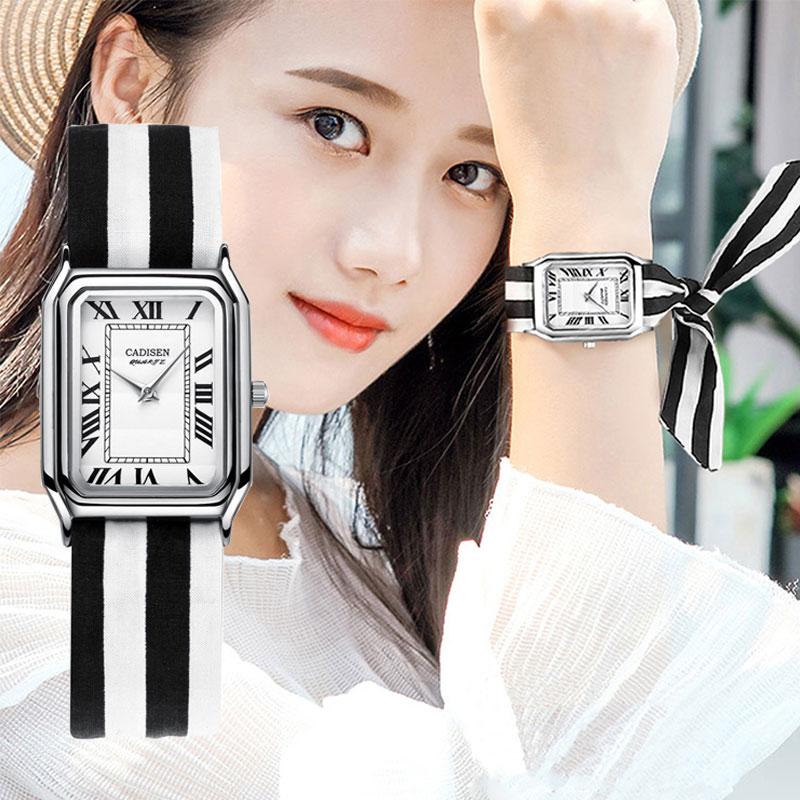 Wristwatches CADISEN Women's Watches Watch Women 2021 Luxury Exquisite Quartz Waterproof Sports Canvas Strap Relogio Masculino, Three straps
Wristwatches CADISEN Women's Watches Watch Women 2021 Luxury Exquisite Quartz Waterproof Sports Canvas Strap Relogio Masculino, Three straps
