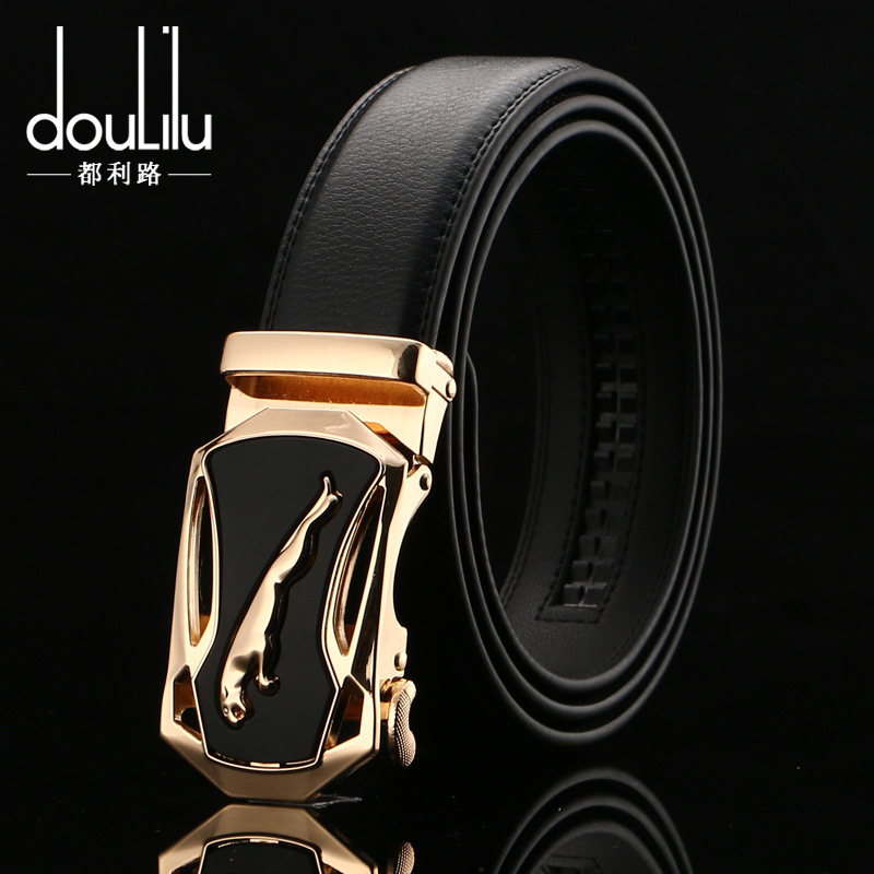 Duli Road Mens Leather Belt Real Two-Layer Cowhide Automatic Buckle Alloy Business Pant, Black
Duli Road Mens Leather Belt Real Two-Layer Cowhide Automatic Buckle Alloy Business Pant, Black