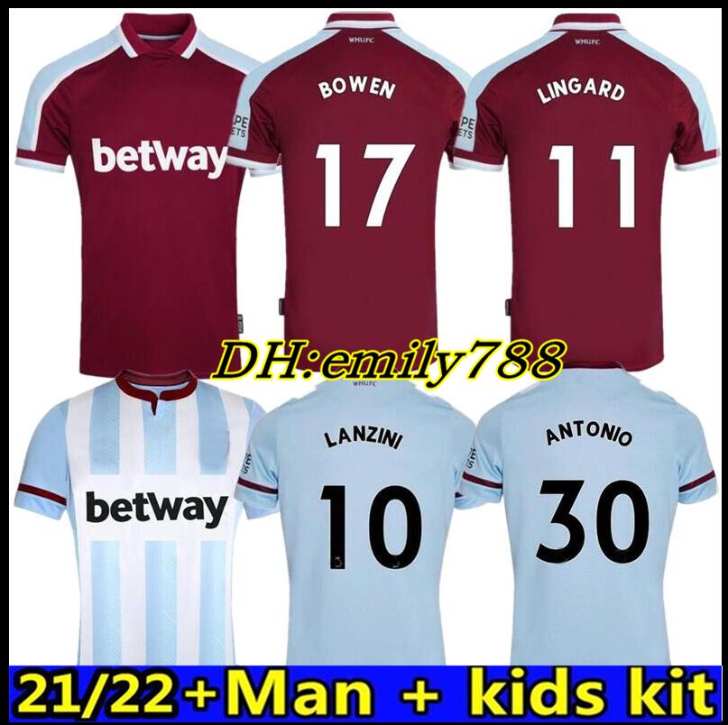 21 22 West Soccer Jerseys Ham 2021 2022 United Home Away YARMOLENKO LANZINI NOBLE BOWEN ANTONIO Football Shirt FORNALS RICE Mens + Kids Kit, Black;yellow
21 22 West Soccer Jerseys Ham 2021 2022 United Home Away YARMOLENKO LANZINI NOBLE BOWEN ANTONIO Football Shirt FORNALS RICE Mens + Kids Kit, Black;yellow