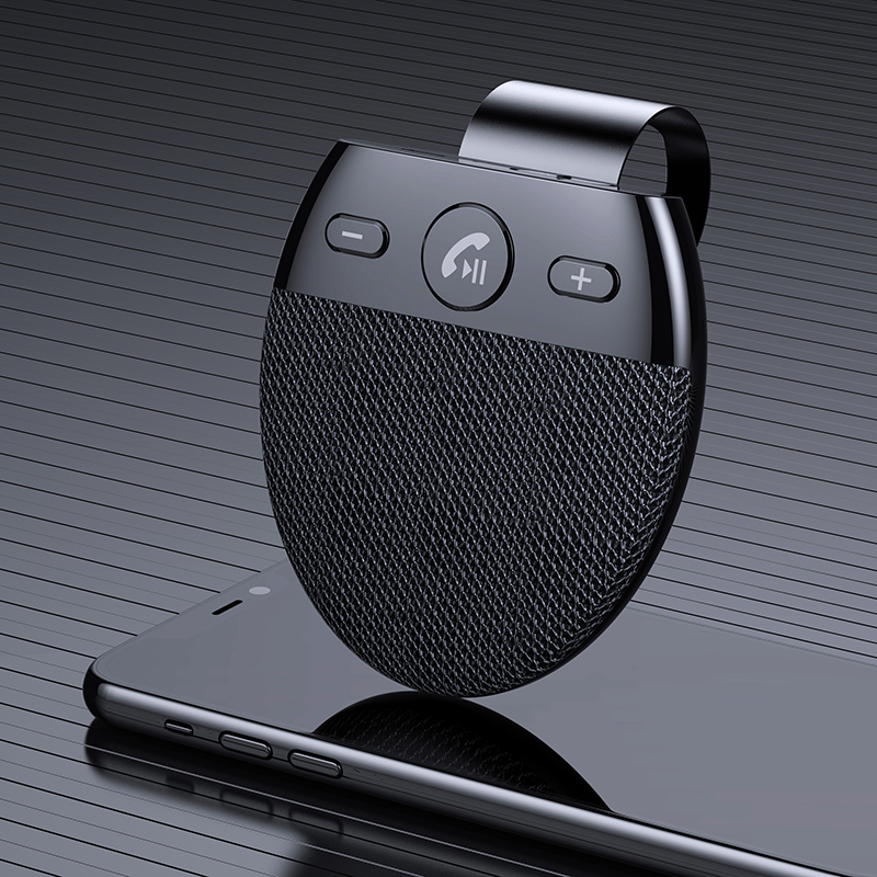Wireless Car Speakers Handsfree Car Kit Hands-free Bluetooth Multipoint Speakerphone Sun Visor Blue-tooth Auto Accessories for Phone Music