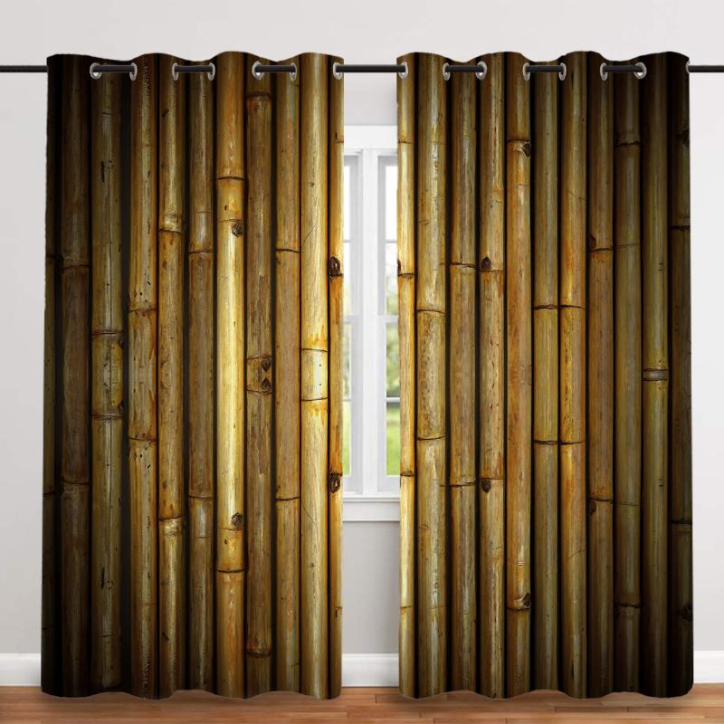 Curtain & Drapes 2 Pcs/set Yellow Bamboo Thickened Cloth Nordic Window Blackout Curtains For Bedroom And Living Room
Curtain & Drapes 2 Pcs/set Yellow Bamboo Thickened Cloth Nordic Window Blackout Curtains For Bedroom And Living Room