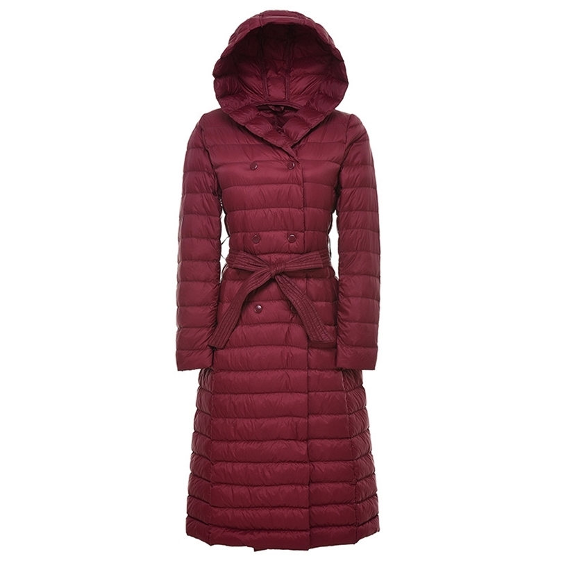 Warm Light Weight Down Jacket Women With Belt Slim Medium Long Double Breasted White Duck Coat Female Parkas Ladies Outwear 210525
Warm Light Weight Down Jacket Women With Belt Slim Medium Long Double Breasted White Duck Coat Female Parkas Ladies Outwear 210525