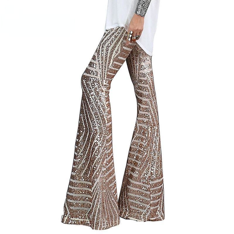Apricot Sequin Trousers Women Sequin Wide Leg Pants Female Hight Waist Flared Pant Disco Dance Woman Long Pants, Black;white
Apricot Sequin Trousers Women Sequin Wide Leg Pants Female Hight Waist Flared Pant Disco Dance Woman Long Pants, Black;white