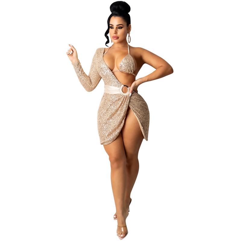 Casual Dresses Glitter Sequins Bodycon Irregular Sexy Glam One Sleeve Slit Overlay Party Dress Bithday Outfits, Black
Casual Dresses Glitter Sequins Bodycon Irregular Sexy Glam One Sleeve Slit Overlay Party Dress Bithday Outfits, Black