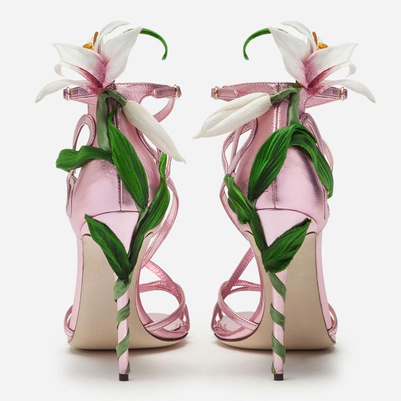 Dress Shoes Womens Peep Toe 3D Lily Flowers Stilettos High Heel Cross Straps Summer Pumps Real Leather Plus Size 3Colors Sexy, Black
Dress Shoes Womens Peep Toe 3D Lily Flowers Stilettos High Heel Cross Straps Summer Pumps Real Leather Plus Size 3Colors Sexy, Black