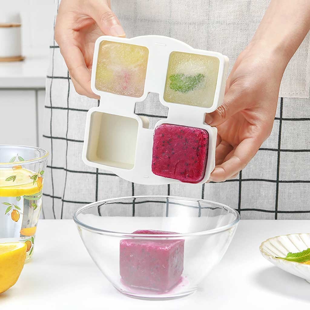 New special party creative ice house food grade silicone ice non-toxic, odourless, durable, easy to clean
