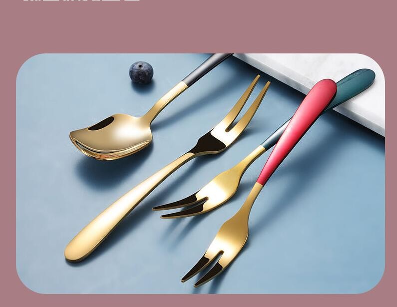 Stainless Steel Long Handle Spoon Coffee Latte Ice Cream Soda Sundae Cocktail Scoop