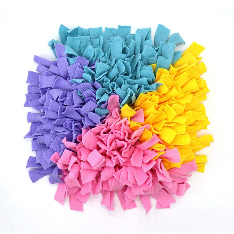 Pet Dog Sniffing Mat Find Food Training blanket Puzzle Toy Mat For Slow food Puzzle Sniffing Mat Pad Nosework Nose Pad