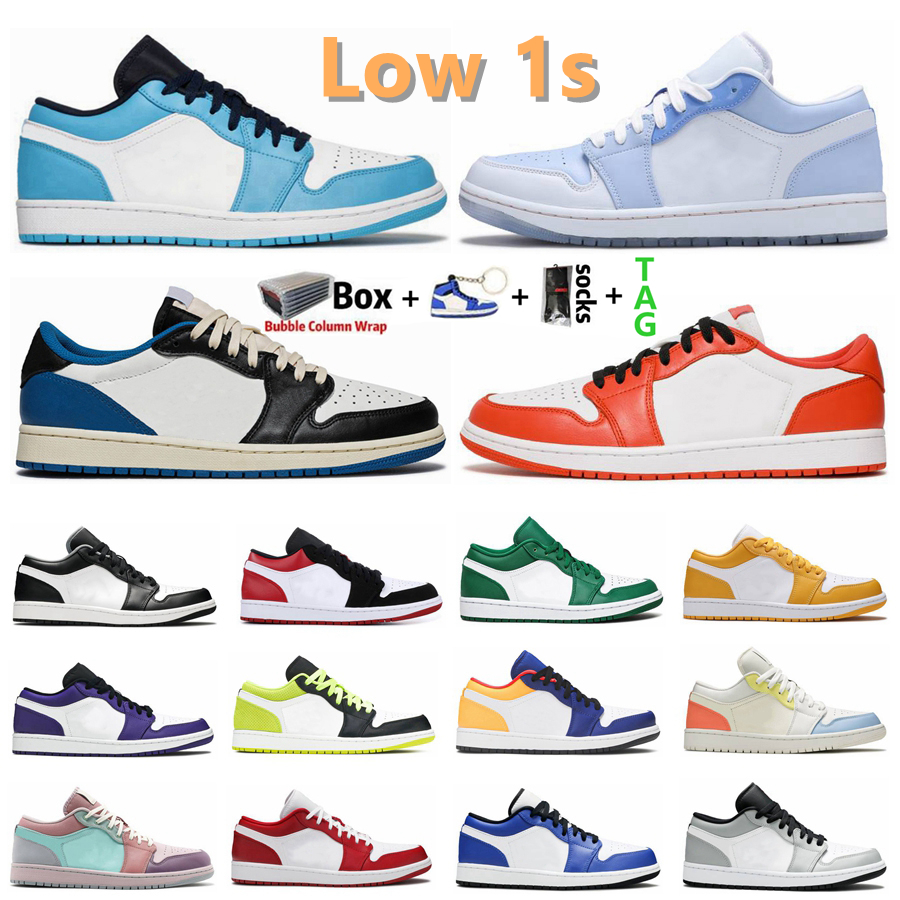 University Blue UNC Low 1s Jumpman 1 Men Basketball Shoes Hyper Royal Court Purple Light Smoky Grey Pine Green Shadow Reverse Bred Sports Women Sneakers, 49
University Blue UNC Low 1s Jumpman 1 Men Basketball Shoes Hyper Royal Court Purple Light Smoky Grey Pine Green Shadow Reverse Bred Sports Women Sneakers, 49