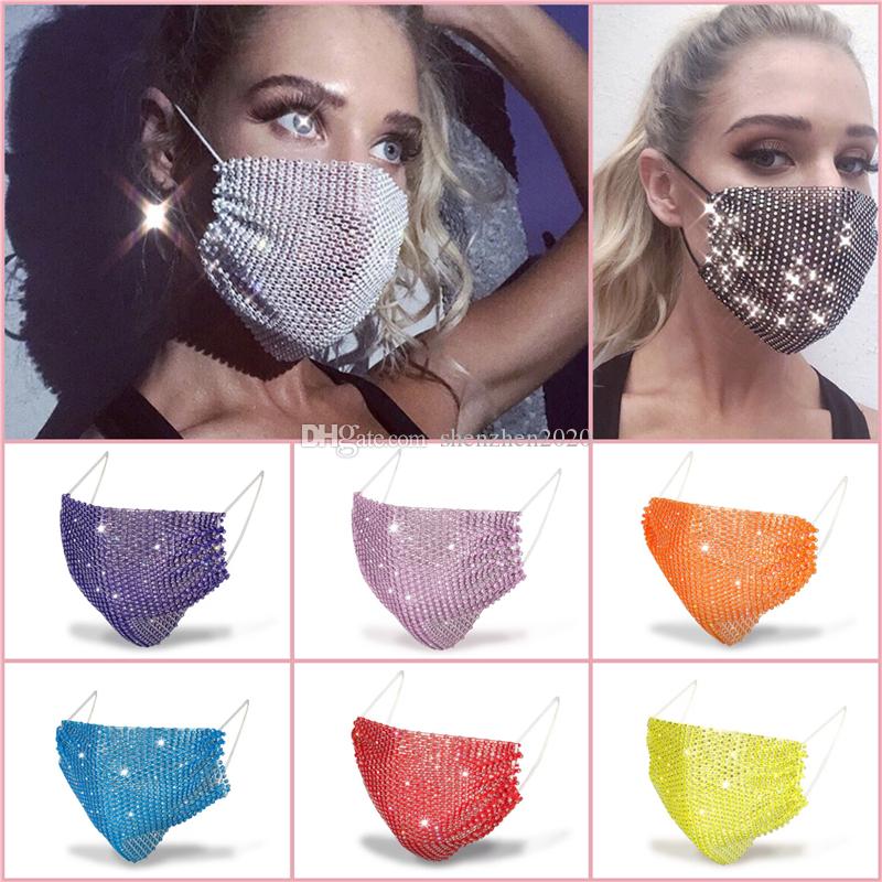 20pcs Fashion Colorful Mesh Party Masks Bling Diamond Rhinestone Grid Net Washable Sexy Hollow Mask for Women
20pcs Fashion Colorful Mesh Party Masks Bling Diamond Rhinestone Grid Net Washable Sexy Hollow Mask for Women