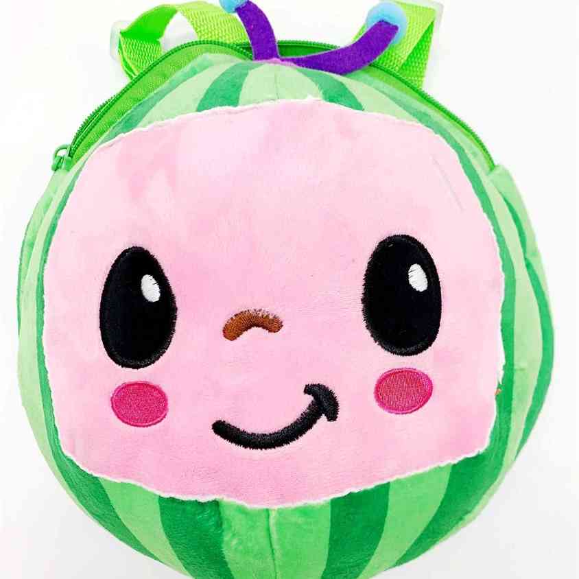 2021 Cocomelon Cartoon Children's Backpack JOJO Boys Watermelon Plush Toy Kindergarten School Bags Cute Kids Gifts Mini Shoulders Bag G97YGOR
2021 Cocomelon Cartoon Children's Backpack JOJO Boys Watermelon Plush Toy Kindergarten School Bags Cute Kids Gifts Mini Shoulders Bag G97YGOR