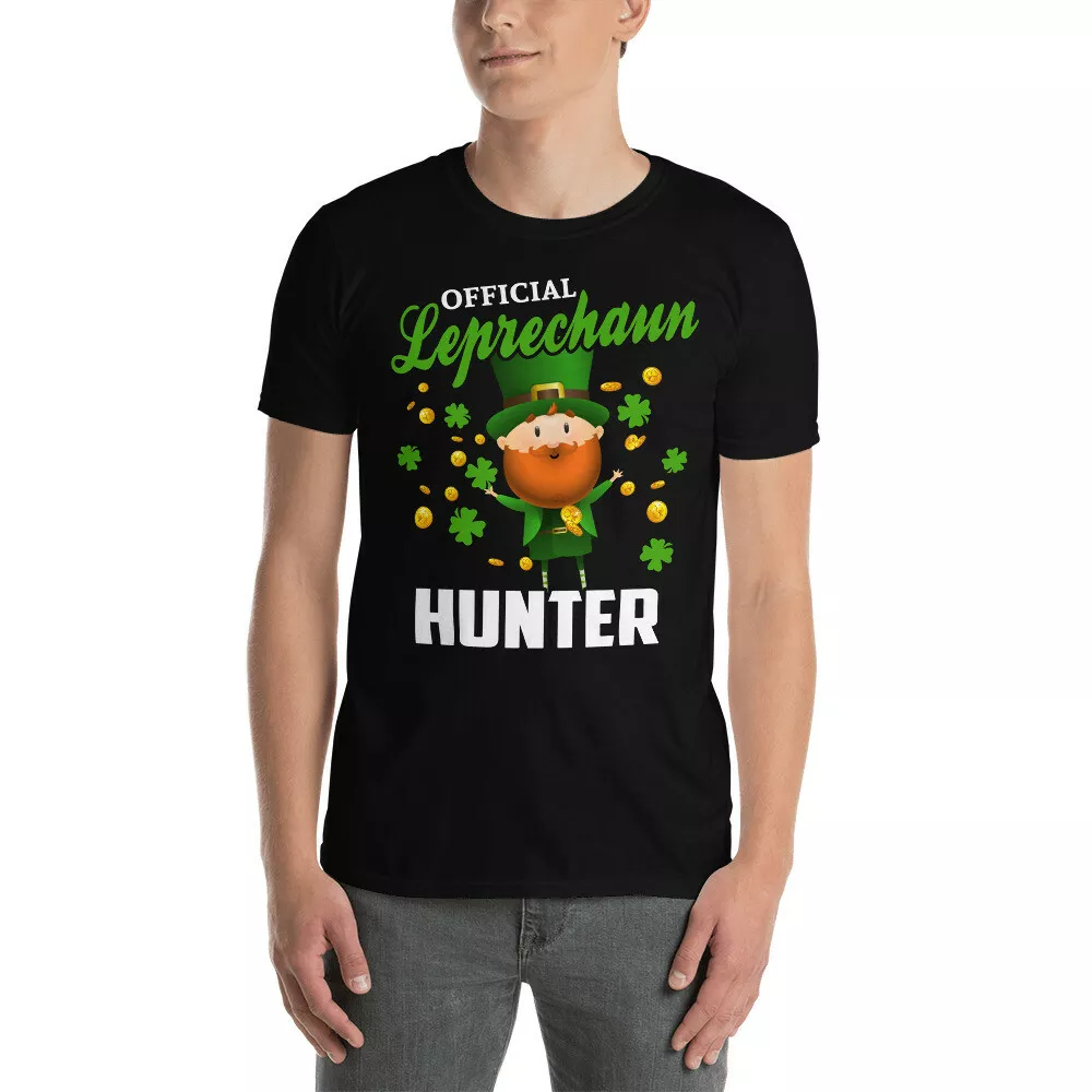 Official Leprechaun Hunter Funny St Patrick's Day Irish Leprechaun Lover T-Shirt, White;black
Official Leprechaun Hunter Funny St Patrick's Day Irish Leprechaun Lover T-Shirt, White;black