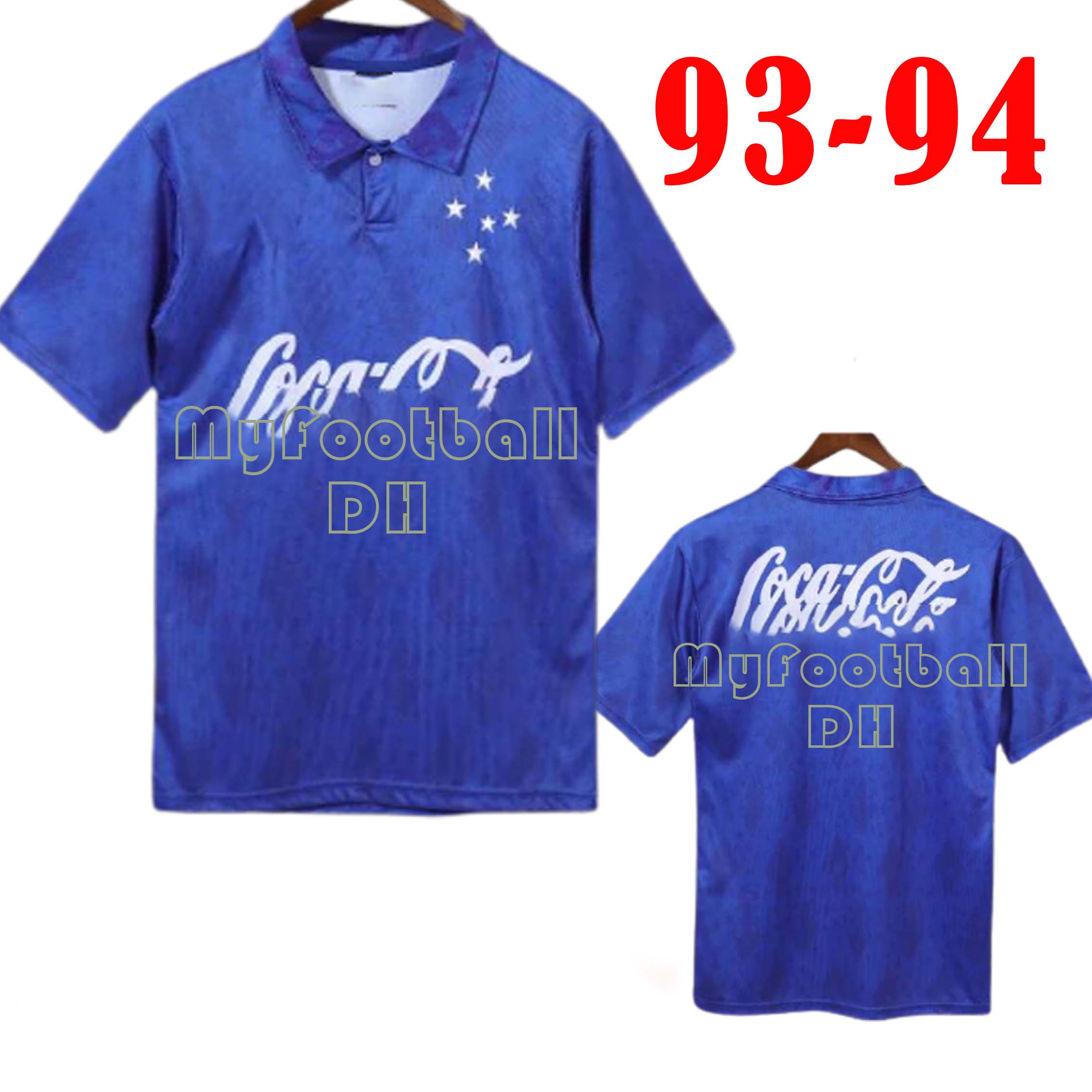 Thai qualtiy 93 94 Retro CRUZEIRO ronaldo soccer jersey 1993 1994 football shirt home blue Brasil club, Black
Thai qualtiy 93 94 Retro CRUZEIRO ronaldo soccer jersey 1993 1994 football shirt home blue Brasil club, Black