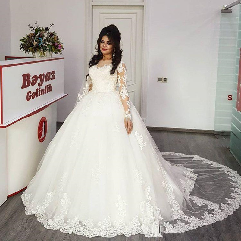 Aso Ebi Wedding Dresses Long Sleeves Bridal Gowns Lace Applique A Line Tulle Vestidos De Novia Buttons Back Robe Marrige, Black
Aso Ebi Wedding Dresses Long Sleeves Bridal Gowns Lace Applique A Line Tulle Vestidos De Novia Buttons Back Robe Marrige, Black