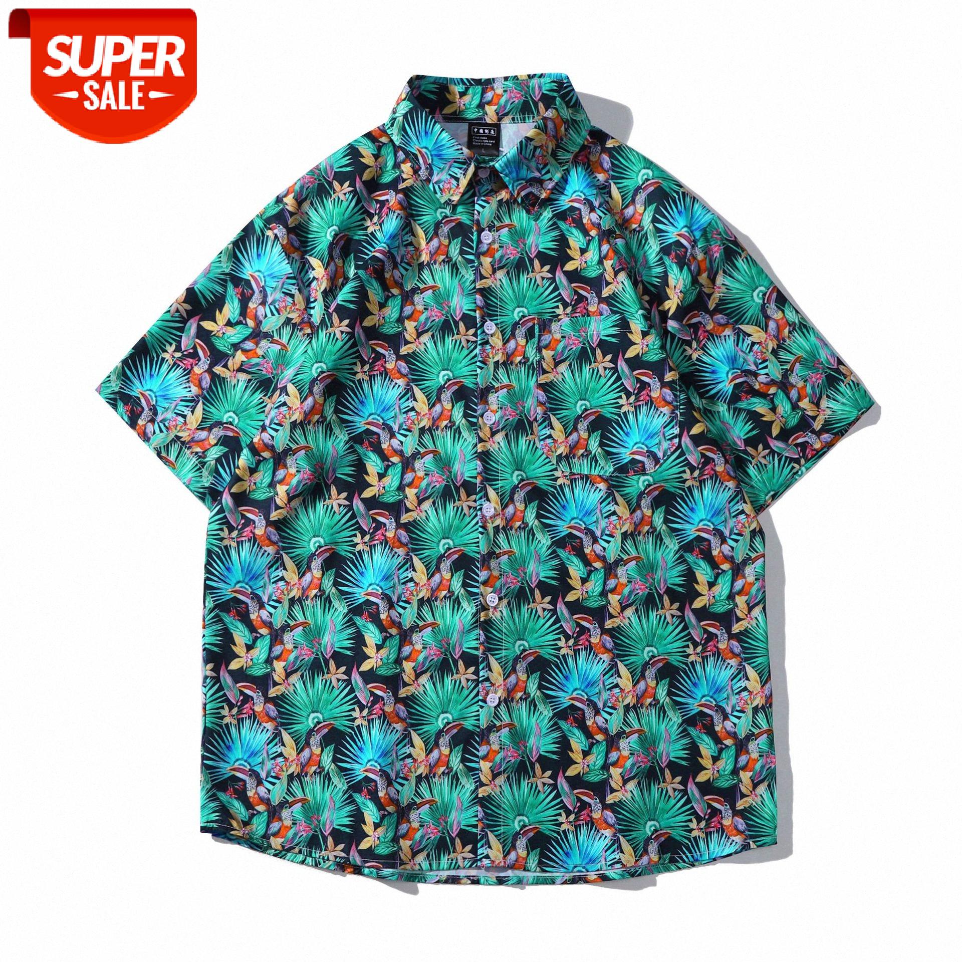 Wei Yi flower shirt men's short-sleeved loose floral beach vintage port style retro ruffian handsome jacket men #Gx3V, White;black
Wei Yi flower shirt men's short-sleeved loose floral beach vintage port style retro ruffian handsome jacket men #Gx3V, White;black