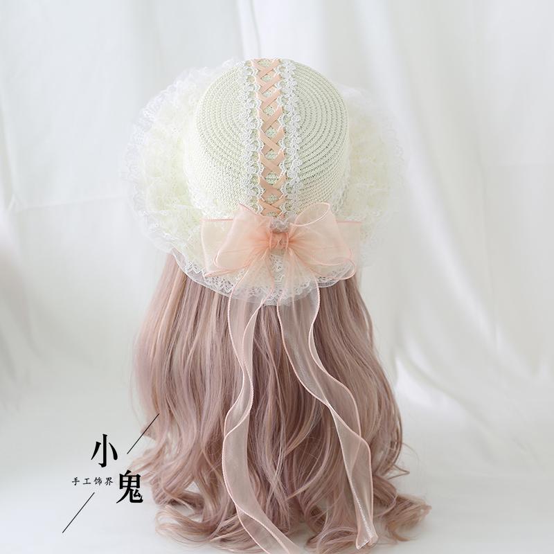 Other Event & Party Supplies Japanese Girl Sweet Cute Bowknot LaceLolita Handmade Straw Hat Countryside Style Small Fresh Headwear Flat Top
Other Event & Party Supplies Japanese Girl Sweet Cute Bowknot LaceLolita Handmade Straw Hat Countryside Style Small Fresh Headwear Flat Top
