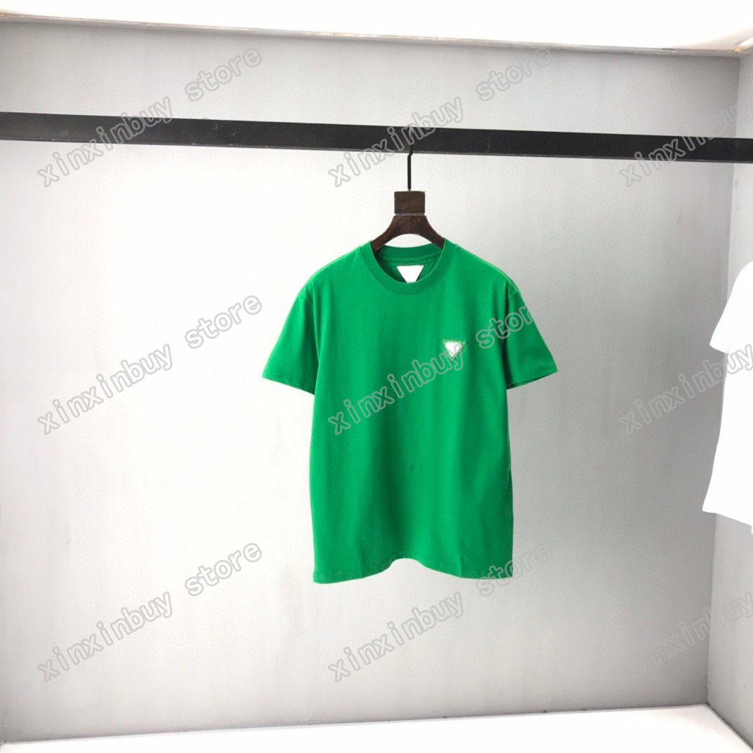 21ss Designers Tee top Mens Womens T Shirts Woven patch triangle Man Paris Fashion T-shirt short Sleeve luxurys Tshirts Black white green S-2XL
21ss Designers Tee top Mens Womens T Shirts Woven patch triangle Man Paris Fashion T-shirt short Sleeve luxurys Tshirts Black white green S-2XL