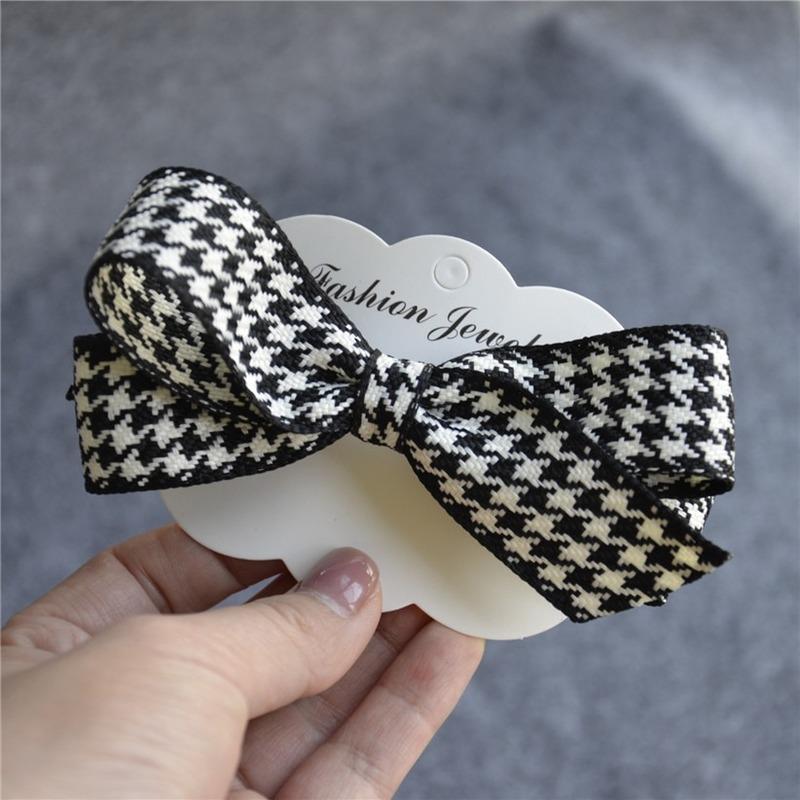 Hair Accessories Rope Houndstooth Multi-layer Bow Tie Ball Clip Top Bangs Side Ponytail
Hair Accessories Rope Houndstooth Multi-layer Bow Tie Ball Clip Top Bangs Side Ponytail