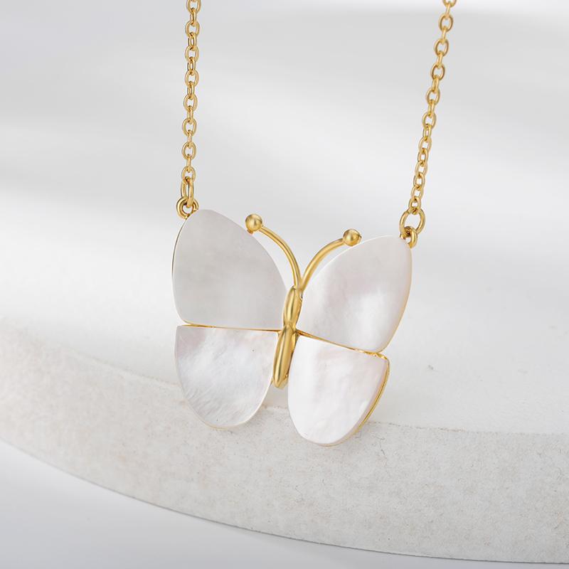 Pendant Necklaces Big Butterfly For Women Friend Gold Stainless Steel Chain Female Necklace Aesthetic Clavicle Choker Birthday Jewelry
Pendant Necklaces Big Butterfly For Women Friend Gold Stainless Steel Chain Female Necklace Aesthetic Clavicle Choker Birthday Jewelry