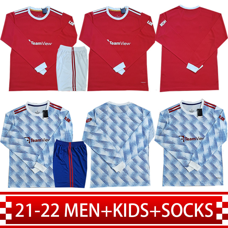 21 22 SANCHO Manchester soccer jersey UNITED Fans version MAN BRUNO FERNANDES LINGARD POGBA RASHFORD football shirt UTD 2021 2022 Long sleeve sets uniform, Black
21 22 SANCHO Manchester soccer jersey UNITED Fans version MAN BRUNO FERNANDES LINGARD POGBA RASHFORD football shirt UTD 2021 2022 Long sleeve sets uniform, Black