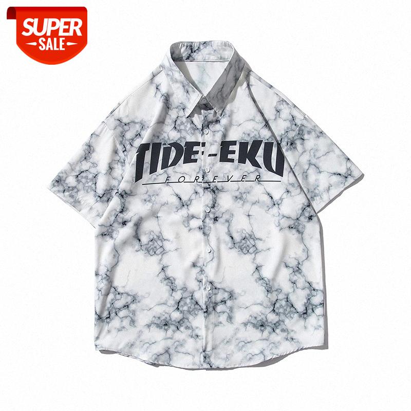 Hip-hop tie-dye printed short-sleeved shirt male street loose BF style casual couple #KQ50, White;black
Hip-hop tie-dye printed short-sleeved shirt male street loose BF style casual couple #KQ50, White;black