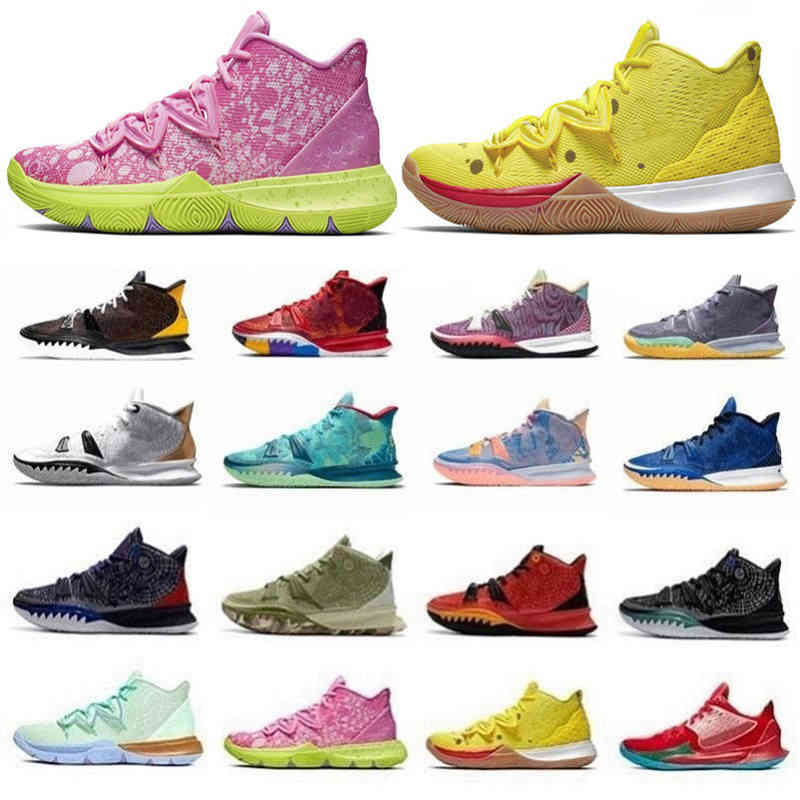 Topest Quality Basketball Shoes Kyri 7 Mens Boys 5s White Black Gold Patrick Soundwave Sponge Sandy Creator Hendrix Horus Squidward Size EU36-46, Color#18
Topest Quality Basketball Shoes Kyri 7 Mens Boys 5s White Black Gold Patrick Soundwave Sponge Sandy Creator Hendrix Horus Squidward Size EU36-46, Color#18