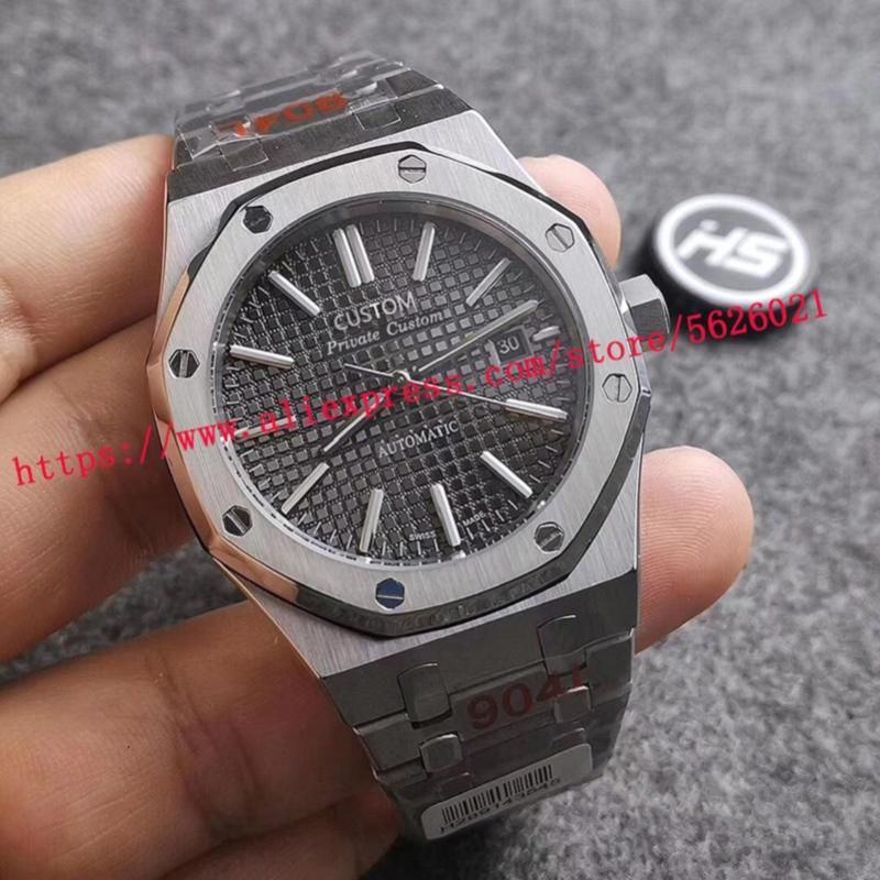 Wristwatches Men's Automatic Mechanical Sport Watches 41mm Sapphire Crystal Stainless Steel Men Luminous Calendar Wateproof Wristwatch 003, Slivery;brown
Wristwatches Men's Automatic Mechanical Sport Watches 41mm Sapphire Crystal Stainless Steel Men Luminous Calendar Wateproof Wristwatch 003, Slivery;brown