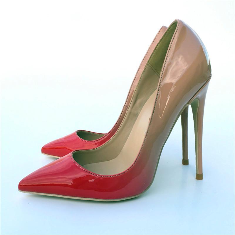 Dress Shoes Spring Color Patent Leather Pointed Shallow Mouth Stiletto Single Banquet Large Size Small Women's, Heel height 12 cm
Dress Shoes Spring Color Patent Leather Pointed Shallow Mouth Stiletto Single Banquet Large Size Small Women's, Heel height 12 cm