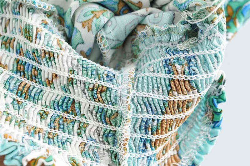 Vintage chic Women two piece outfits strap Sleeveless tops Bohemian sashes pants 2 pieces rayon cotton Boho sets 211105