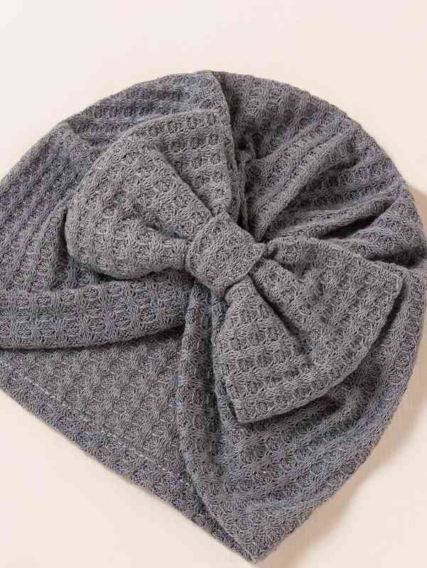 2pcs Baby Bow Decor Hat SHE