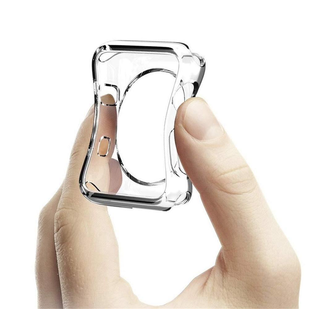 Watch Half Cover Case For Apple Watch 6 5 4 40mm 44mm Scratch Silicone Soft Cases For iWatch Series 3 2 42mm 38mm Accessories, White
Watch Half Cover Case For Apple Watch 6 5 4 40mm 44mm Scratch Silicone Soft Cases For iWatch Series 3 2 42mm 38mm Accessories, White