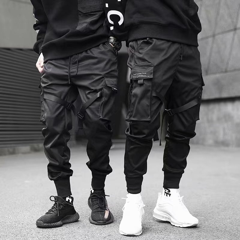 Brand Autumn Men Pants Hip Hop Harem Joggers Pants New Male Trousers Mens Solid Multi-pocket Cargo Pants Skinny Fit Sweatpants, Black
Brand Autumn Men Pants Hip Hop Harem Joggers Pants New Male Trousers Mens Solid Multi-pocket Cargo Pants Skinny Fit Sweatpants, Black