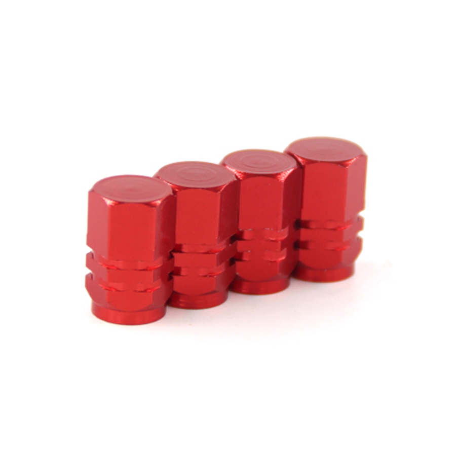 4PCS Universal Repair Kits Wheel Caps Theftproof Aluminum Car Tires Valves Tyre Stem Vehicle Tools Air Valve Airtight