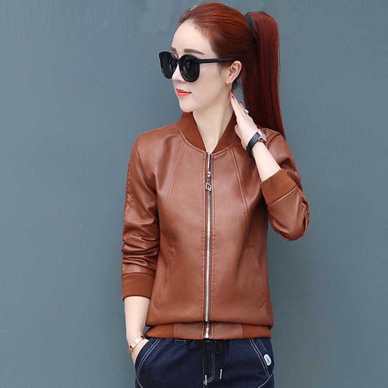 Women's Leather & Faux 2021 Design Loose PU Jacket Women Classic Moto Biker Autumn Ladies Coat Plus Size Outerwear FP1414, Black
Women's Leather & Faux 2021 Design Loose PU Jacket Women Classic Moto Biker Autumn Ladies Coat Plus Size Outerwear FP1414, Black