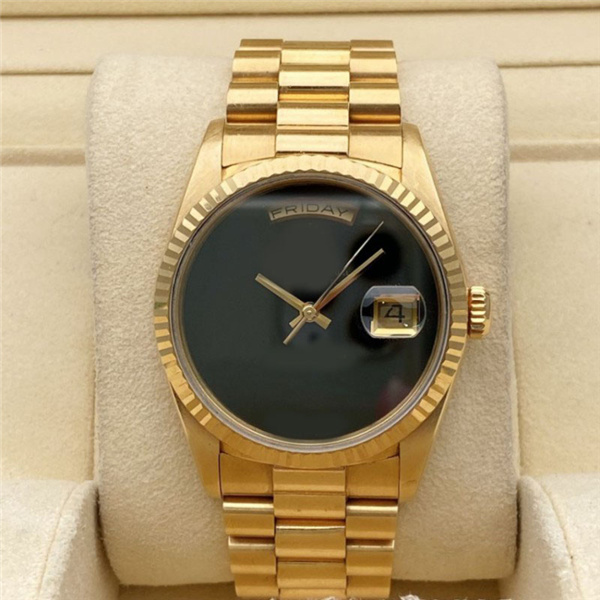 Fashion men Dress Styles Men Day-Date 18238 President 18k Yellow Gold 41mm Watch Automatic 2813 BF Men's Watch, Black
Fashion men Dress Styles Men Day-Date 18238 President 18k Yellow Gold 41mm Watch Automatic 2813 BF Men's Watch, Black