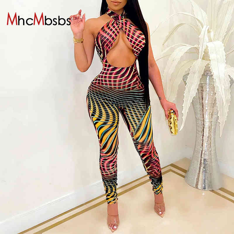 MHCMBSBS Sexy Cyber Print Off Shoulder Backless Halter Jumpsuit Summer Clothes Women Bodycon Rompers Club Outfits 210517, Red
MHCMBSBS Sexy Cyber Print Off Shoulder Backless Halter Jumpsuit Summer Clothes Women Bodycon Rompers Club Outfits 210517, Red