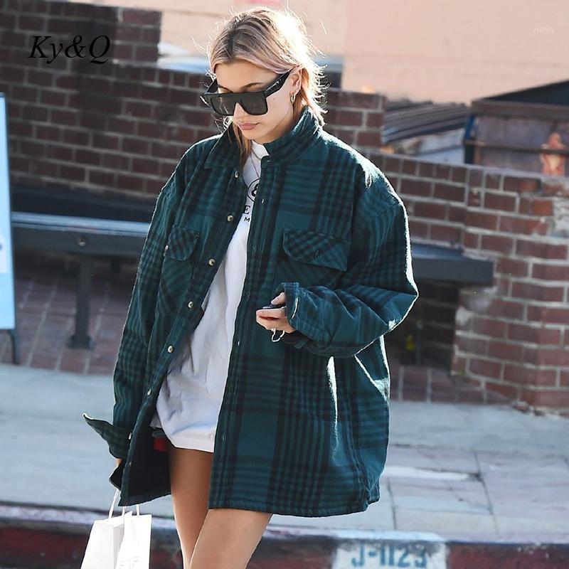 Women' Jackets 2021 Autumn British Green Plaid Sports Leisure Loose Thickened Cotton Jacket Shirt Coat Fashion Brand Clothing
Women' Jackets 2021 Autumn British Green Plaid Sports Leisure Loose Thickened Cotton Jacket Shirt Coat Fashion Brand Clothing