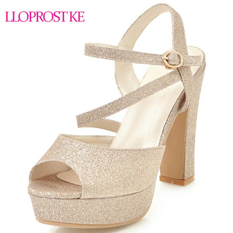 Lloprost Ke Gold Silver Purple Woman Sandals Thick Heel Shining 2021 Women Size 32-43 Female Platform Footwear MY438, Black
Lloprost Ke Gold Silver Purple Woman Sandals Thick Heel Shining 2021 Women Size 32-43 Female Platform Footwear MY438, Black