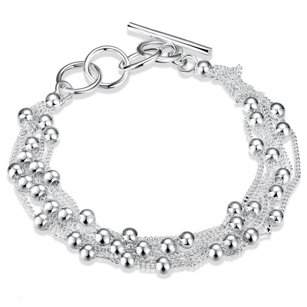 Creative Korean version exquisite six line Beaded 925 silver plated Pearl Bracelet headpiece, Golden;silver
Creative Korean version exquisite six line Beaded 925 silver plated Pearl Bracelet headpiece, Golden;silver