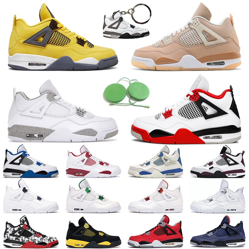 Men Basketball Shoes 4s Sail University Blue Noir Starfish Fossil Black Cat Taupe Haze Fire Red Anniversary Trainer Sneaker, #1 university blue
Men Basketball Shoes 4s Sail University Blue Noir Starfish Fossil Black Cat Taupe Haze Fire Red Anniversary Trainer Sneaker, #1 university blue