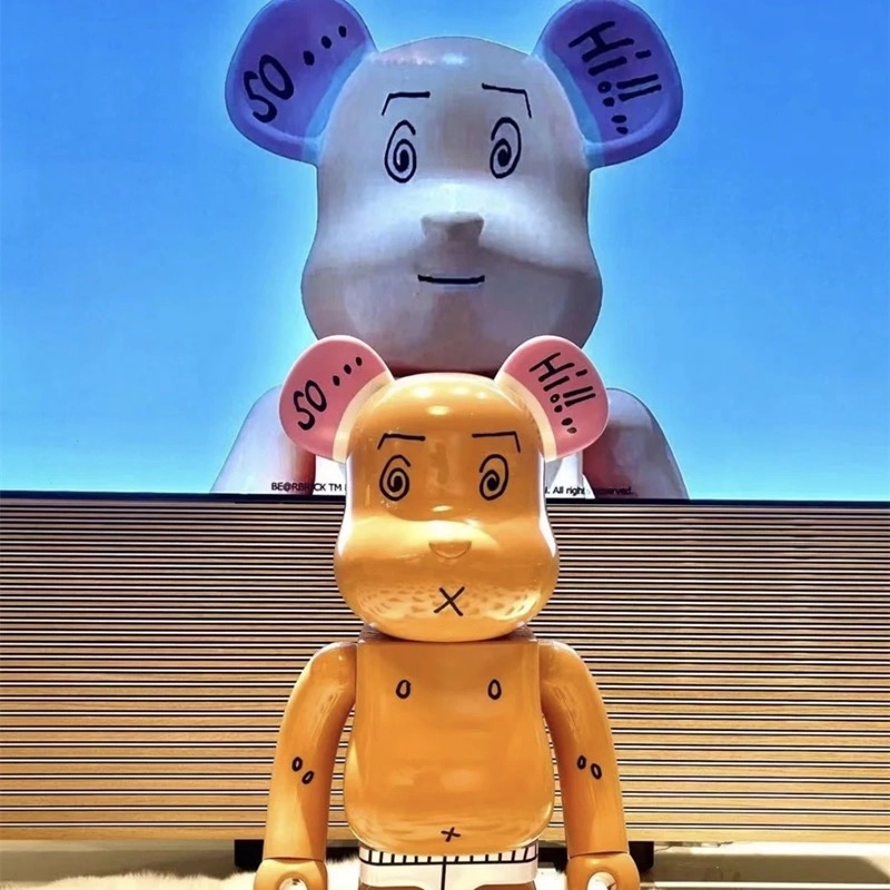 Bearbrick building block bear Edison Chen CLOT JUICE slug tide play model home decoration doll 28CM
Bearbrick building block bear Edison Chen CLOT JUICE slug tide play model home decoration doll 28CM