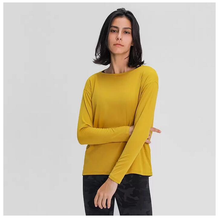 L-111 Long Sleeve Yoga Shirts Sport Top Fitness Yoga Top Gym Top Sports Wear for Women Gym Femme Jersey Mujer Running T Shirt, Black
L-111 Long Sleeve Yoga Shirts Sport Top Fitness Yoga Top Gym Top Sports Wear for Women Gym Femme Jersey Mujer Running T Shirt, Black