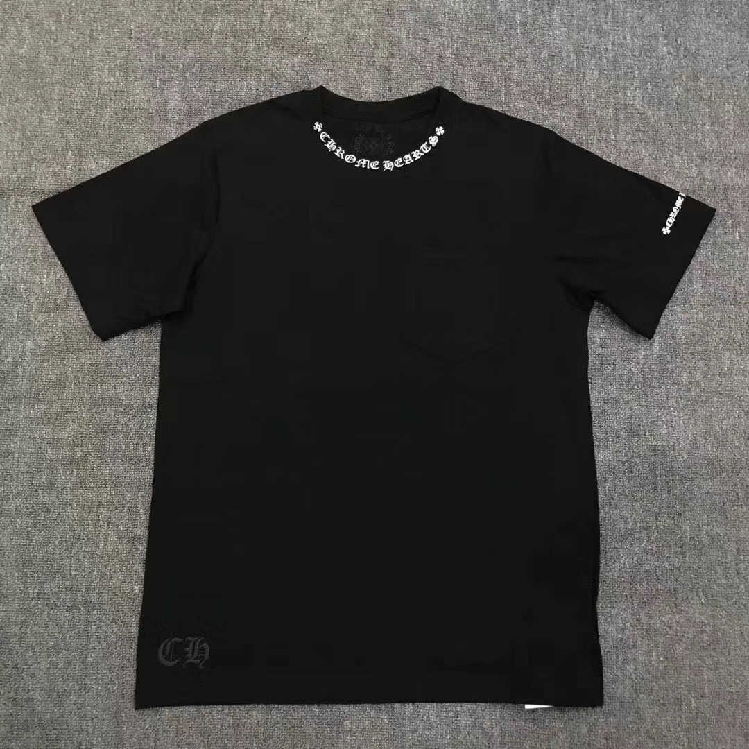 Fashion ins brand crosin Sanskrit letter neckline print white simple short sleeve T-shirt Unisex PQTR, Black
Fashion ins brand crosin Sanskrit letter neckline print white simple short sleeve T-shirt Unisex PQTR, Black