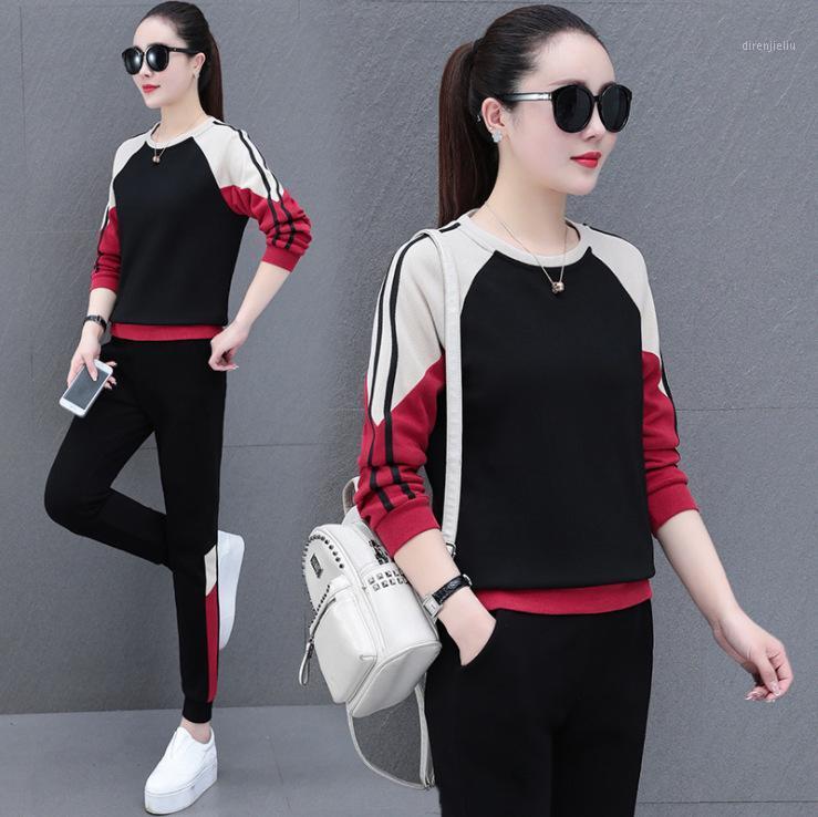 Running Sets Spring AWomen Tracksuit Sports Wear Cotton Loose Long Sleeve Shirt+pant Jogging Outfits Casual Athletic Set Sport Suit, Black;blue
Running Sets Spring AWomen Tracksuit Sports Wear Cotton Loose Long Sleeve Shirt+pant Jogging Outfits Casual Athletic Set Sport Suit, Black;blue