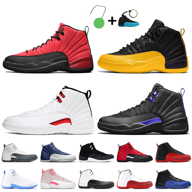 Mens Basketball Shoes 12s Jumpman 12 Reverse Flu Game University Gold Twist Dark Concord Arctic Punch Indigo Taxi OVO White Trainers Sports Sneakers, #10 white red 40-47
Mens Basketball Shoes 12s Jumpman 12 Reverse Flu Game University Gold Twist Dark Concord Arctic Punch Indigo Taxi OVO White Trainers Sports Sneakers, #10 white red 40-47