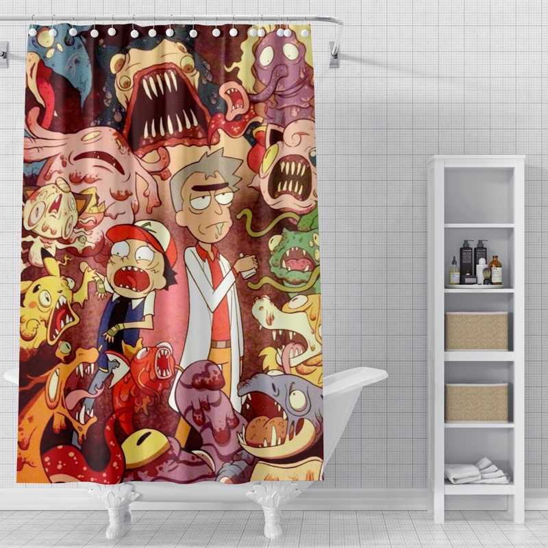 small animal mirror animated character pattern 3d printed shower curtain waterproof, antifouling, durable and fine workmanship
small animal mirror animated character pattern 3d printed shower curtain waterproof, antifouling, durable and fine workmanship