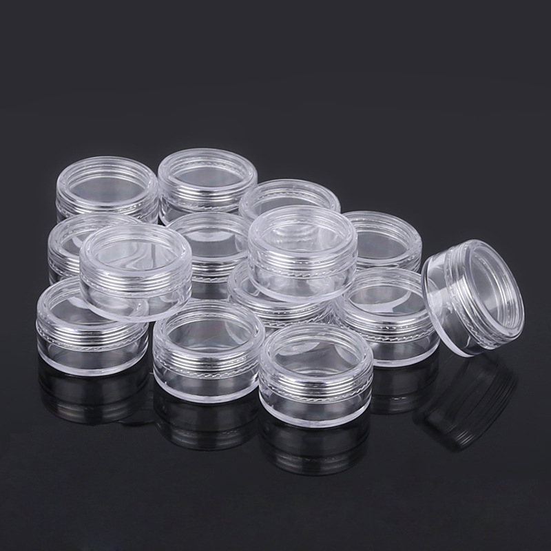 2g 3g 5g High Quality Empty Clear Container Jar Pot With Clear ids for Powder Makeup Cream otion ip Balm/Gloss Cosmetic Samp
2g 3g 5g High Quality Empty Clear Container Jar Pot With Clear ids for Powder Makeup Cream otion ip Balm/Gloss Cosmetic Samp