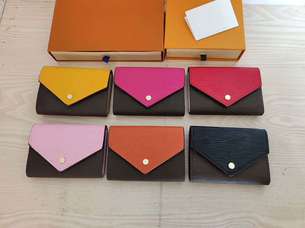 High Quality pu Leather card holder Coin Purses 60492 folding Classic Zip Wallets Fashion Designer mens Holders Letter Womens purse Luxury unisex Wallet 6 colors, Old flower rose red
High Quality pu Leather card holder Coin Purses 60492 folding Classic Zip Wallets Fashion Designer mens Holders Letter Womens purse Luxury unisex Wallet 6 colors, Old flower rose red