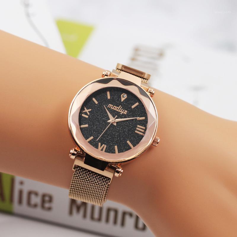 Wristwatches Sky Star Women Watch Magnetic Band Rhinestone Quartz Wristwatch Women's Clock Fashion Casual Relogio Feminino
Wristwatches Sky Star Women Watch Magnetic Band Rhinestone Quartz Wristwatch Women's Clock Fashion Casual Relogio Feminino