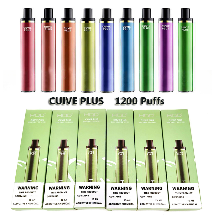 Cuive Plus 1200 Puffs Disposable Electronic Cigarettes 950mAh Vape Pen 5.0ml Pod 7 Colors 6pcs/pack English Version
Cuive Plus 1200 Puffs Disposable Electronic Cigarettes 950mAh Vape Pen 5.0ml Pod 7 Colors 6pcs/pack English Version